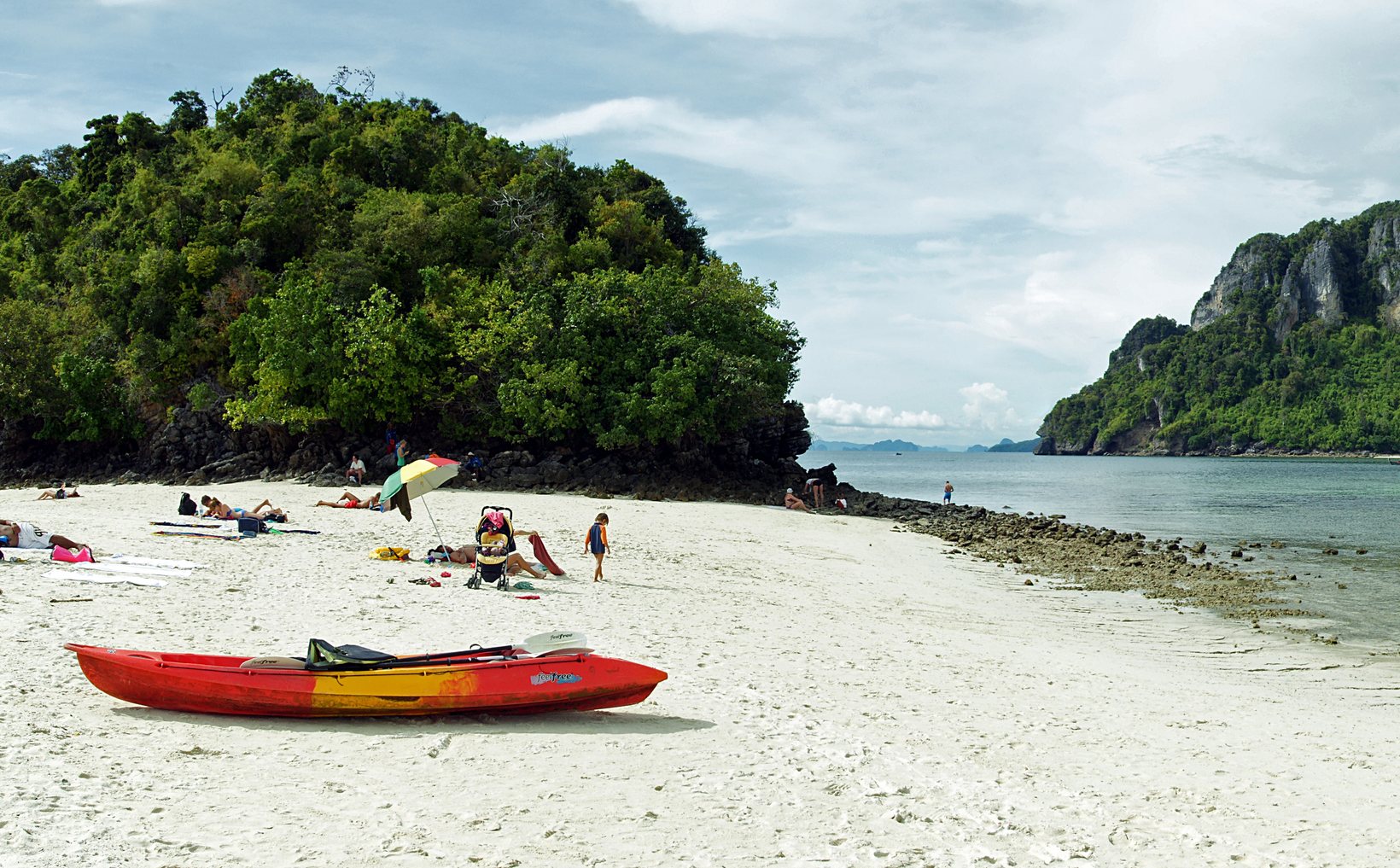 The seven islands sunset trip